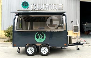 Small Food Trailer for Sale America